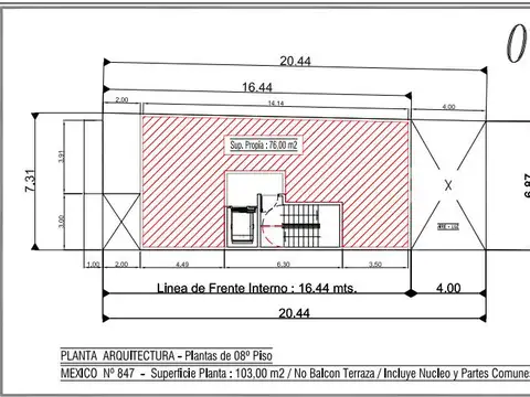 Terreno en Venta en San Telmo, USD 180.000