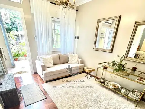 2 Ambientes Entrada Independiente y Jardín Impecable