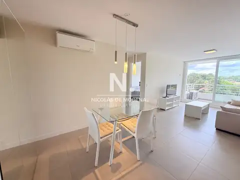 Departamento 2 ambientes con 2 baños