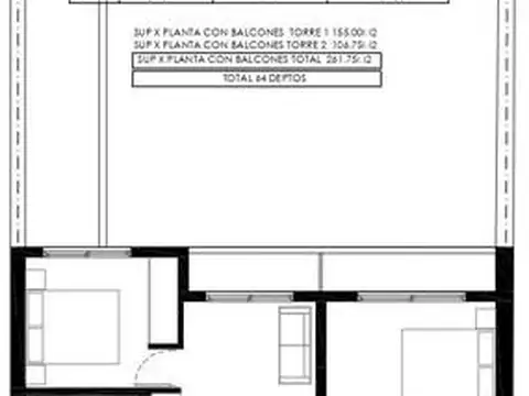 Departamento en Venta de 1 dormitorio