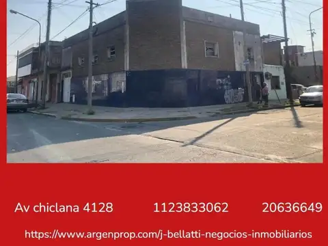 Galpon en alquiler. oficinas, vestuarios, garage 275 mts
