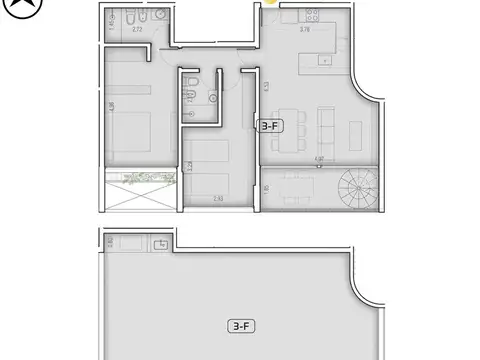 Venta departamento 1 dormitorio Fisherton Rosario