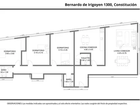 Departamento en Venta 65 años