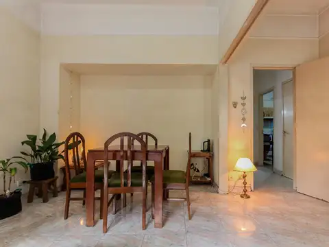 Depto Tipo Casa 2 ambientes con 2 baños