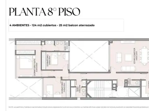 Departamento en Venta de 3 dormitorios