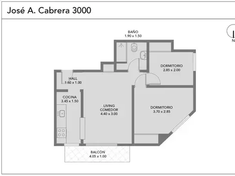 Cabrera 3000 , Piso 2