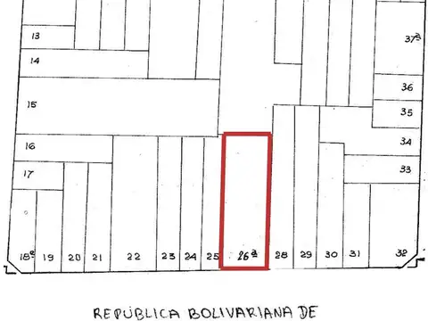 Galpon en Venta 13  mts Frente