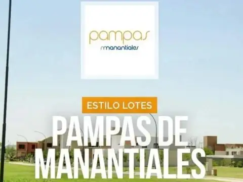 Terreno en Venta en Pampas De Manantiales, USD 54.000