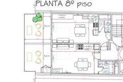 Semipisos de 1 Amb y 2 Amb en ultimo piso - Foto 12