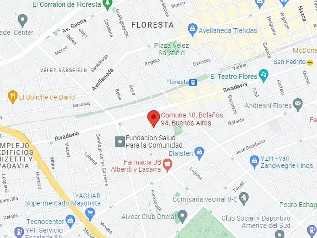 Emprendimiento en Floresta - Etapa: En pozo