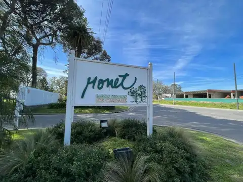 Mrb. Venta Lote En Barrio Monet. Cardales