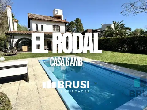 CASA EN VENTA EN EL RODAL - 6 AMBIENTES