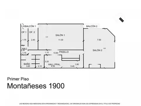 Depto Tipo Casa en Venta en Belgrano, USD 557.000
