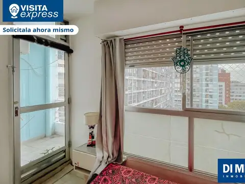 Departamento 2 ambientes con 1 baño