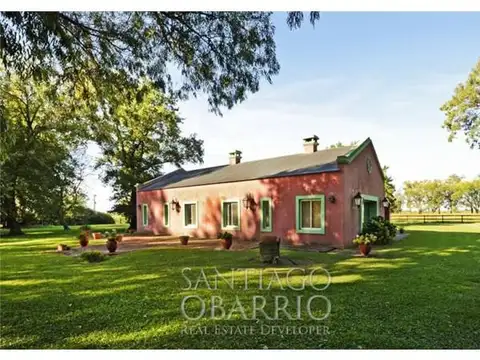 Venta de excelente Campo de 52Ha con Casa y 20 boxes en LUJAN 10 100
