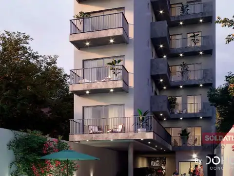 Departamento Monoambiente con 2 baños