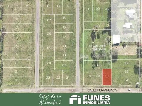 Cotos de la Alameda 2 - Lote  N° 33