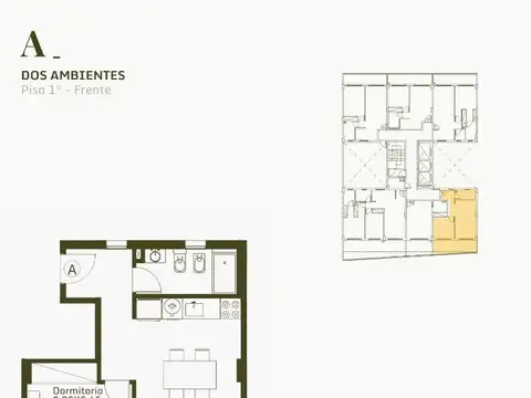 Departamento en el emprendimiento VALENTIN GOMEZ-CASEROS