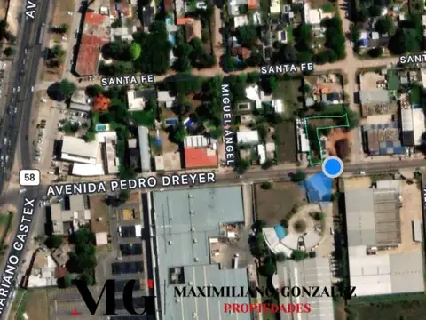 Lote con galpón venta Canning