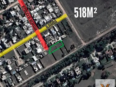 Terreno en Venta de 518,0 m2