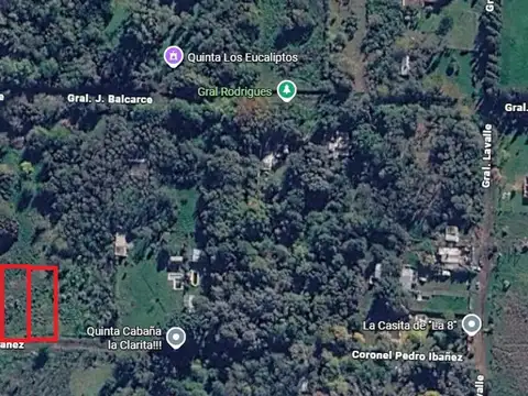Terreno en Venta de 1279,0 m2
