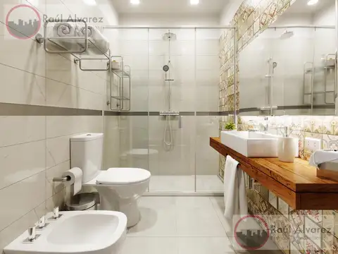 Departamento Monoambiente con 1 baño