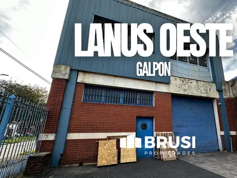 Galpón en dos plantas con ascensor en venta en Lanus Oeste