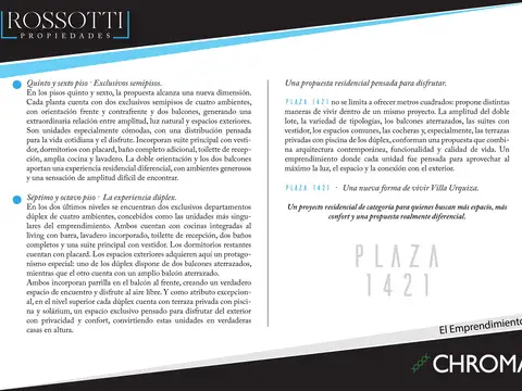 Plaza 1421 - Entrega Enero 0001