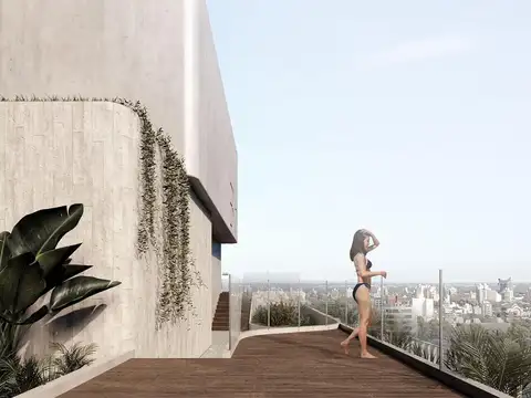 Torre de departamentos de 1, 2, 3 y 4 dormitorios premium con Amenities