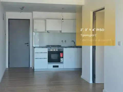 Departamento un dormitorio con balcon  barrio Abasto