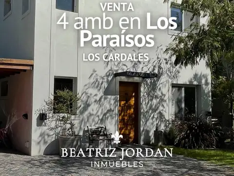 CASA 4 AMBIENTES EN VENTA, BARRIO LOS PARAISOS, LOS CARDALES