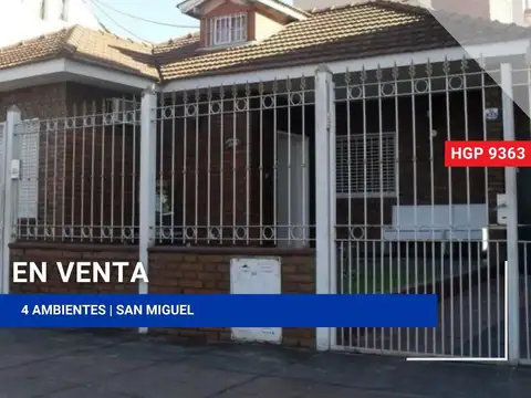 Casa en Venta en San Miguel, Partido de San Miguel