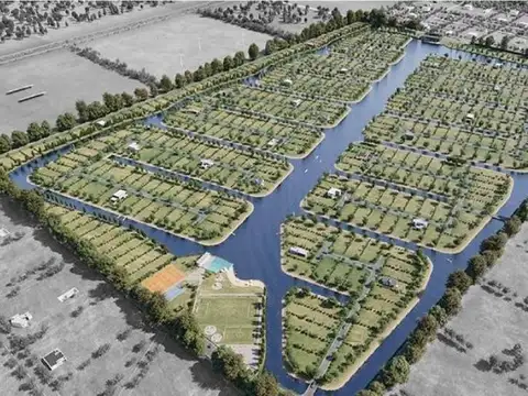 Terreno en venta en barrio privado Funes Lake