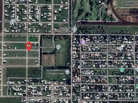 VENTA TERRENO BARRIO PALMARES 4 SOBRE PAVIMENTO