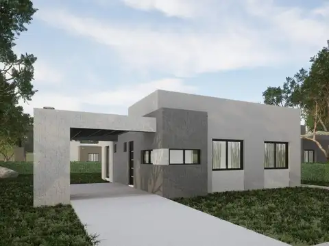 Casa 3 ambientes con 2 baños