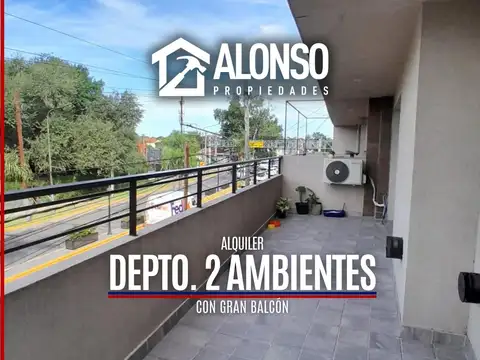 Alquiler - Depto. 2 Ambientes con Balcón - Adrogué