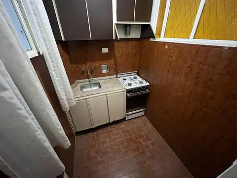 Departamento 2 ambientes con 1 baño