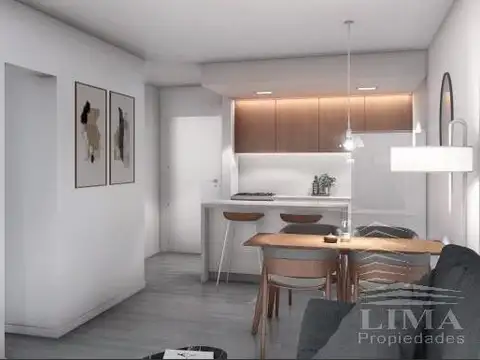 Departamento dos dormitorios en suite con cochera
