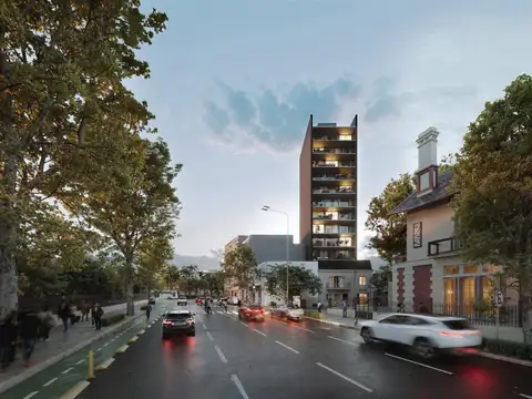 En Pozo. Piso completo frente Palacio Ferreyra - Nueva Córdoba - depto de 2 dorm y balcón