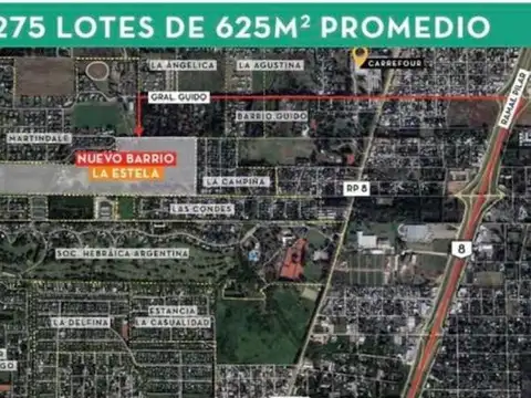 Terreno Lote  en Venta ubicado en La Estela, Pilar, G.B.A. Zona Norte