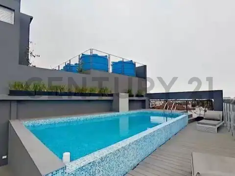 Departamento 2 ambientes con 2 baños