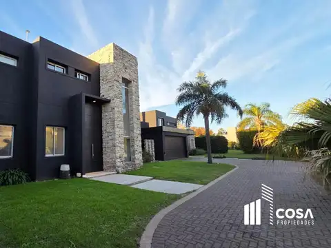 Alquiler Casa 3 dormitorios jardín parquizado con piscina Funes Hills Miraflores Santa Fe