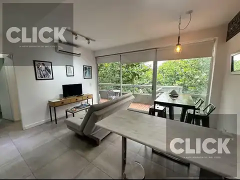 Alquiler - 2 Ambientes con balcón - amueblado y equipado - amenities - Palermo Hollywood