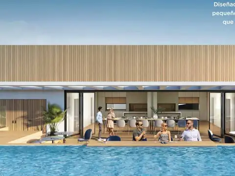 Walmer Lagoon.  Unidad en venta,  a estrenar frente al mar, 2 dormitorios.