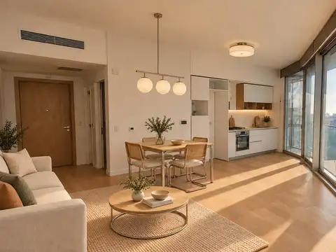 Vento Depto 2 ambientes 75 m² con balcón y cochera en Infinity Towers Vicente Lopez