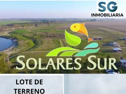 Terreno 900 m2 en VENTA, SOLARES SUR, Zona suburbana de Oliveros, Santa Fe,