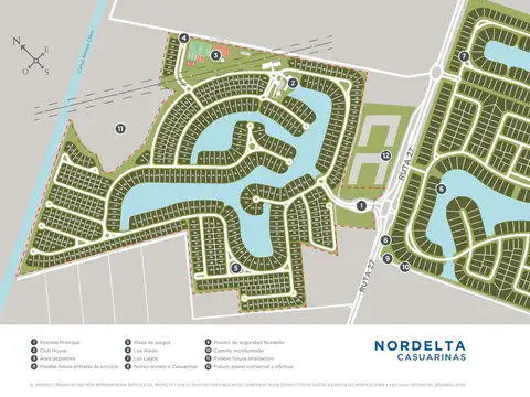 Lote interno en Casuarinas