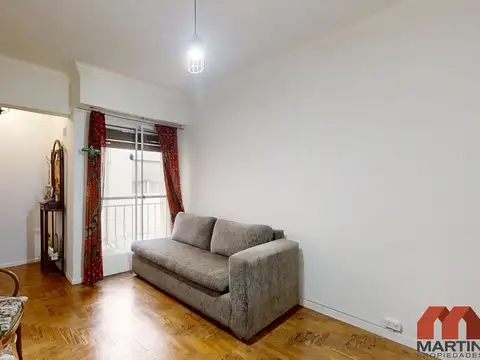 Departamento 2 ambientes con 1 baño