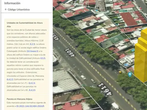 Terreno en Venta en Villa General Mitre, USD 350.000