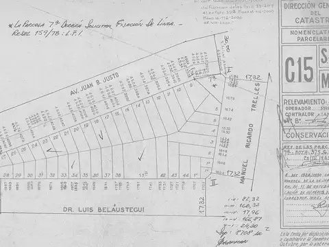 Terreno en Venta en Villa General Mitre, USD 350.000